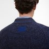 Paul Smith loves Barbour - Navy Knitted Bomber Jacket