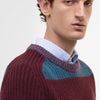 Paul Smith loves Barbour - Multi Stripe Crew Neck Sweater