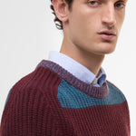 Paul Smith loves Barbour - Multi Stripe Crew Neck Sweater