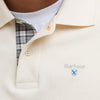 Barbour - Tartan Polo Shirt in Antique White