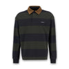 Barbour - Newclose Rugby Shirt in Olive/Black