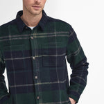 Barbour - Chapter Check Overshirt in Green Loch Tartan