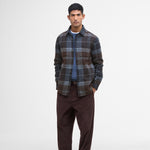 Barbour - Chapter Check Overshirt in Midnight/Oak Tartan