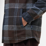 Barbour - Chapter Check Overshirt in Midnight/Oak Tartan