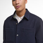 Barbour - Marlow Tailored Overshirt in Navy Marl