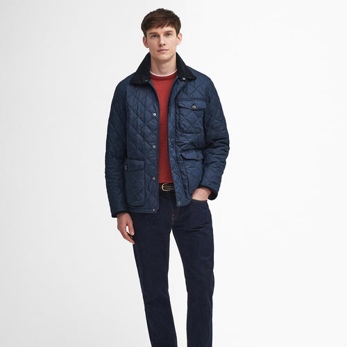 Barbour - Hornby Quilted Jacket in Navy