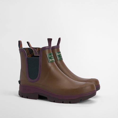 Paul Smith loves Barbour - Tan Ankle Wellingtons