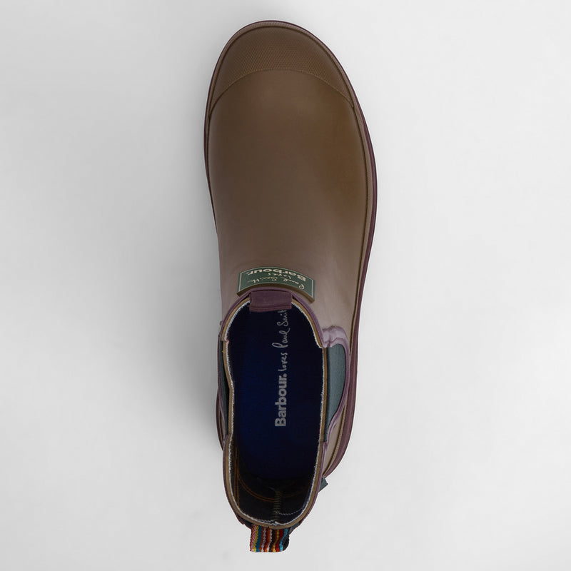 Paul Smith loves Barbour - Tan Ankle Wellingtons
