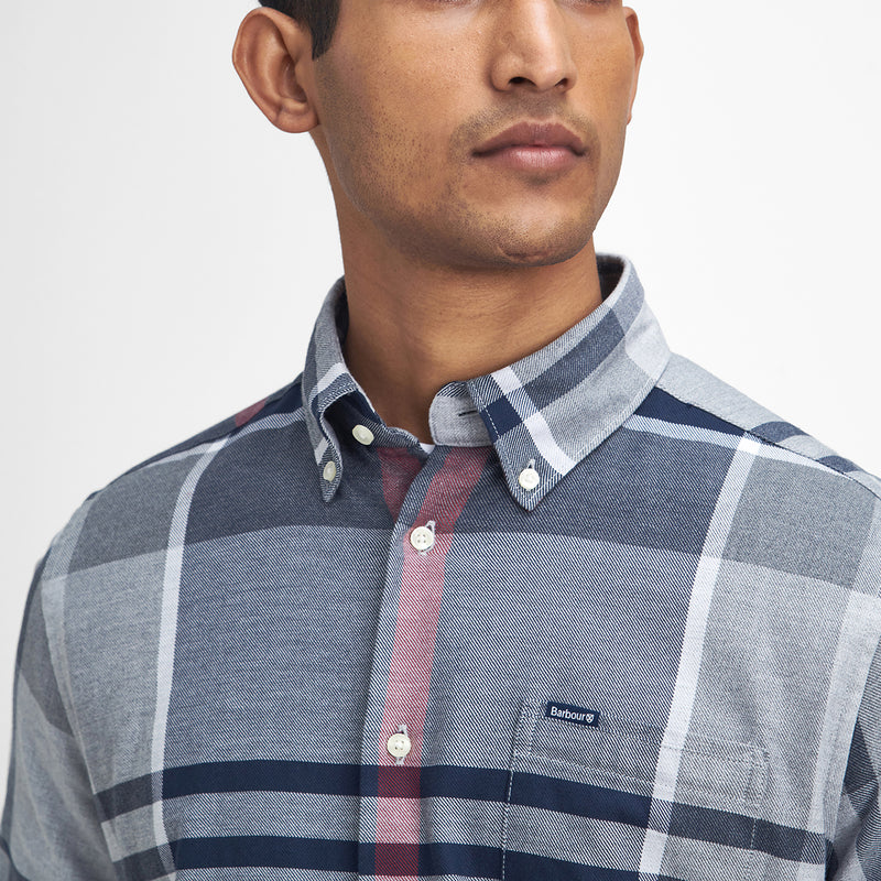 Barbour - Dunoon Tailored Shirt in Blue Granite