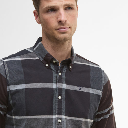 Barbour - Iceloch Tialored Shirt in Midnight Oak Tartan