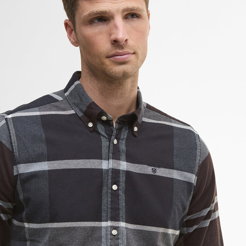 Barbour - Iceloch Tialored Shirt in Midnight Oak Tartan