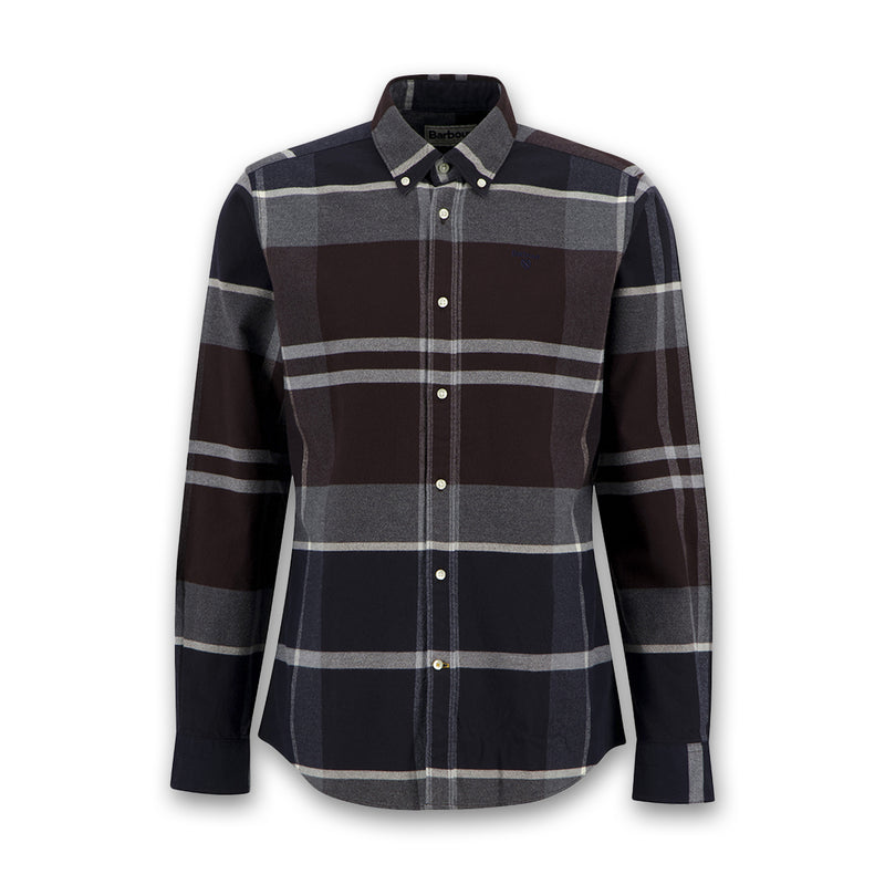 Barbour - Iceloch Tialored Shirt in Midnight Oak Tartan