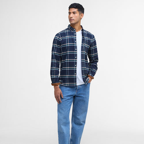 Barbour - Ronan Tailored Shirt in Inky Blue