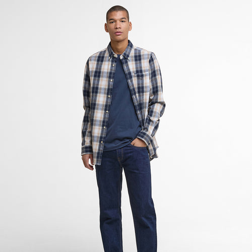 Barbour - Sillwith Tailored Shirt in Ecru