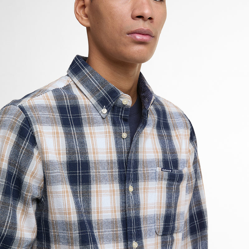 Barbour - Sillwith Tailored Shirt in Ecru