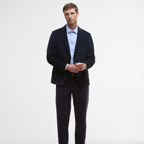 Barbour - Wallington Cord Blazer in Navy