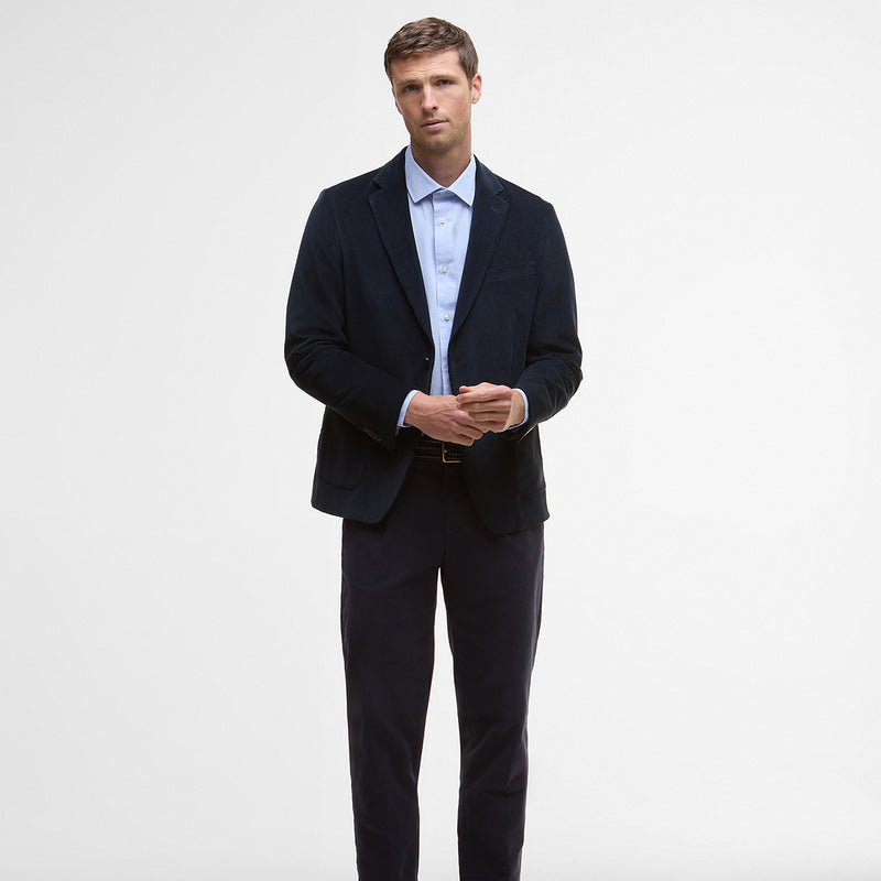 Barbour - Wallington Cord Blazer in Navy
