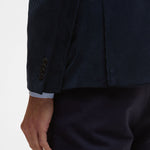 Barbour - Wallington Cord Blazer in Navy