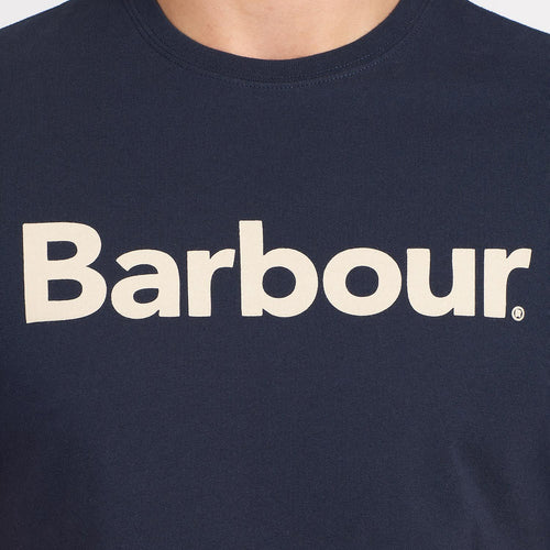 Barbour - Logo T-Shirt in New Navy - Nigel Clare