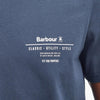 Barbour - Hickling T-Shirt in Navy - Nigel Clare