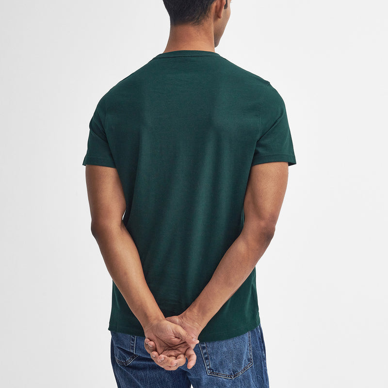 Barbour - Script Graphic T-Shirt in Seaweed