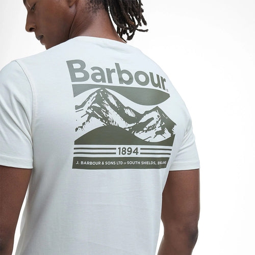 Barbour - Camber Graphic T-Shirt in Antique White