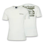 Barbour - Camber Graphic T-Shirt in Antique White