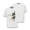 Paul Smith loves Barbour - Cow Print T-Shirt in White