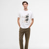 Paul Smith loves Barbour - Cow Print T-Shirt in White