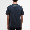 Paul Smith loves Barbour - Wax Tin Print T-Shirt in Navy