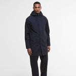 Barbour - Lorden Hooded Raincoat in Navy