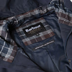 Barbour - Lorden Hooded Raincoat in Navy