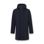 Barbour - Lorden Hooded Raincoat in Navy