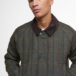 Barbour - Bedale Check Wool Jacket in Brown