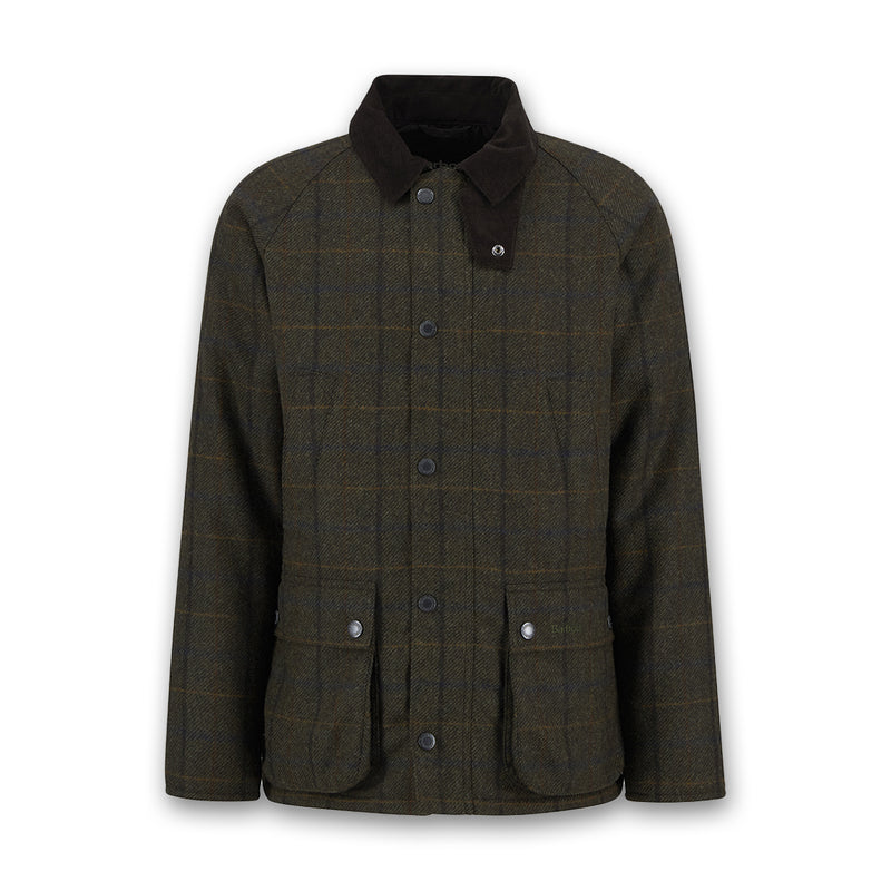 Barbour - Bedale Check Wool Jacket in Brown