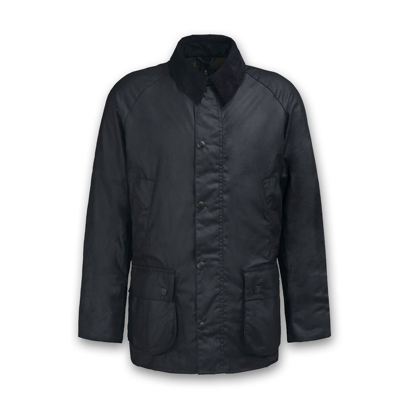 Barbour - Ashby Waxed Jacket in Black