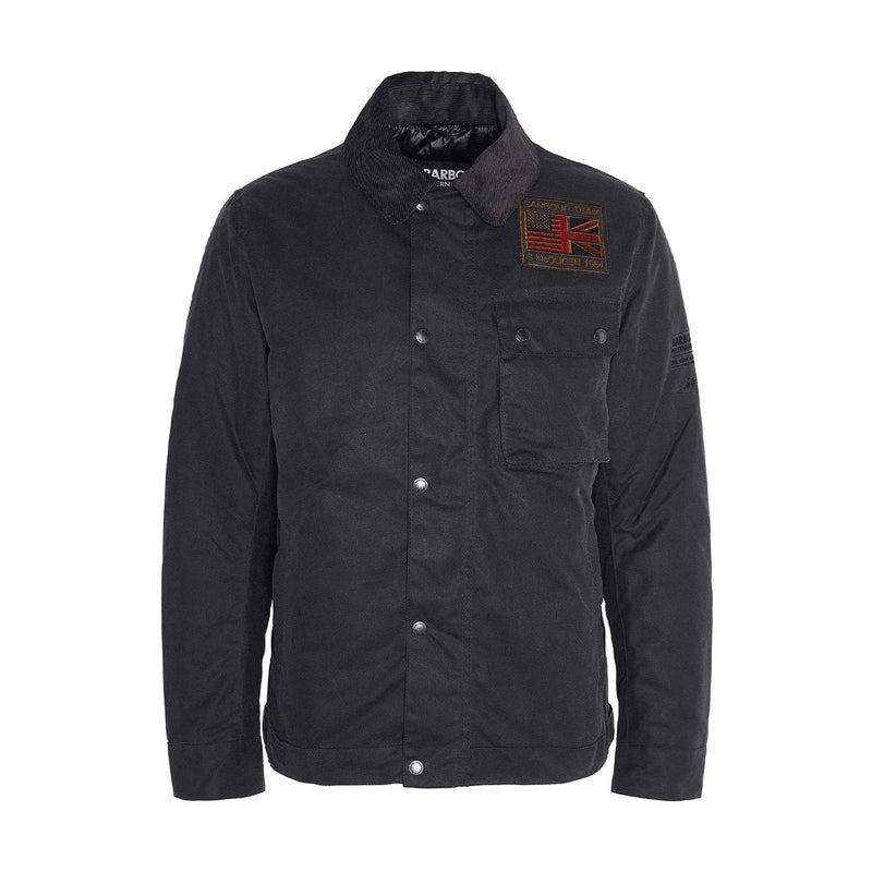 Barbour Intl. - Workers Waxed Jacket in Charcoal