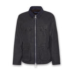 Barbour - Re-Engineered Short Bedale Waxed Jacket in Charcoal