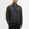 Barbour - Newbury Waxed Jacket in Archive Olive/Heritage Check