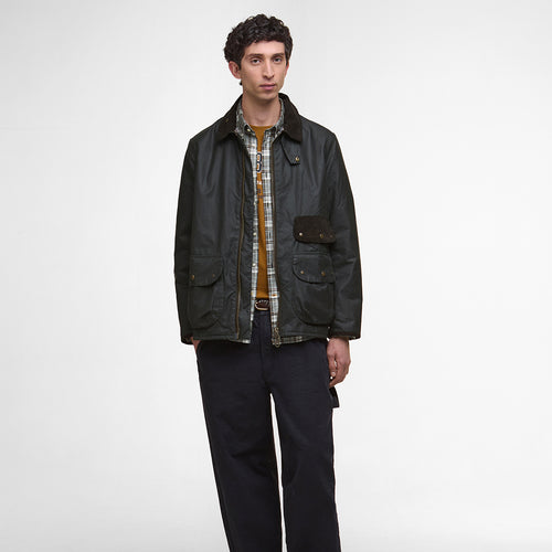 Barbour - Jig Waxed Jacket in Sage
