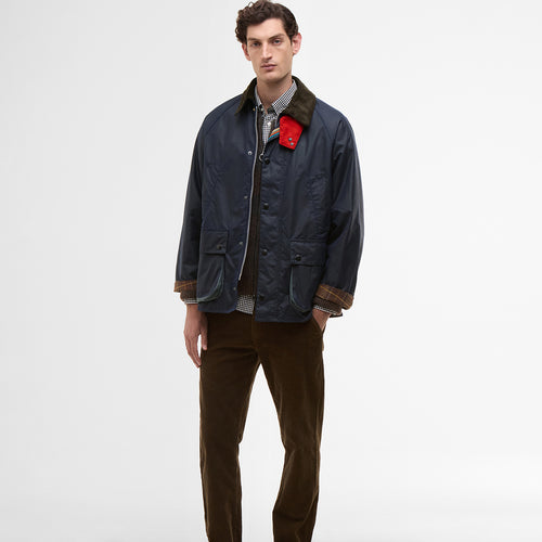 Paul Smith loves Barbour - Night Sky Oversize Bedale Wax Jacket