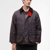 Paul Smith loves Barbour - Grey/Lilac Oversize Bedale Wax Jacket