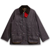 Paul Smith loves Barbour - Grey/Lilac Oversize Bedale Wax Jacket