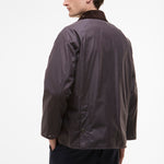 Paul Smith loves Barbour - Grey/Lilac Oversize Bedale Wax Jacket