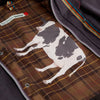 Paul Smith loves Barbour - Grey/Lilac Oversize Bedale Wax Jacket