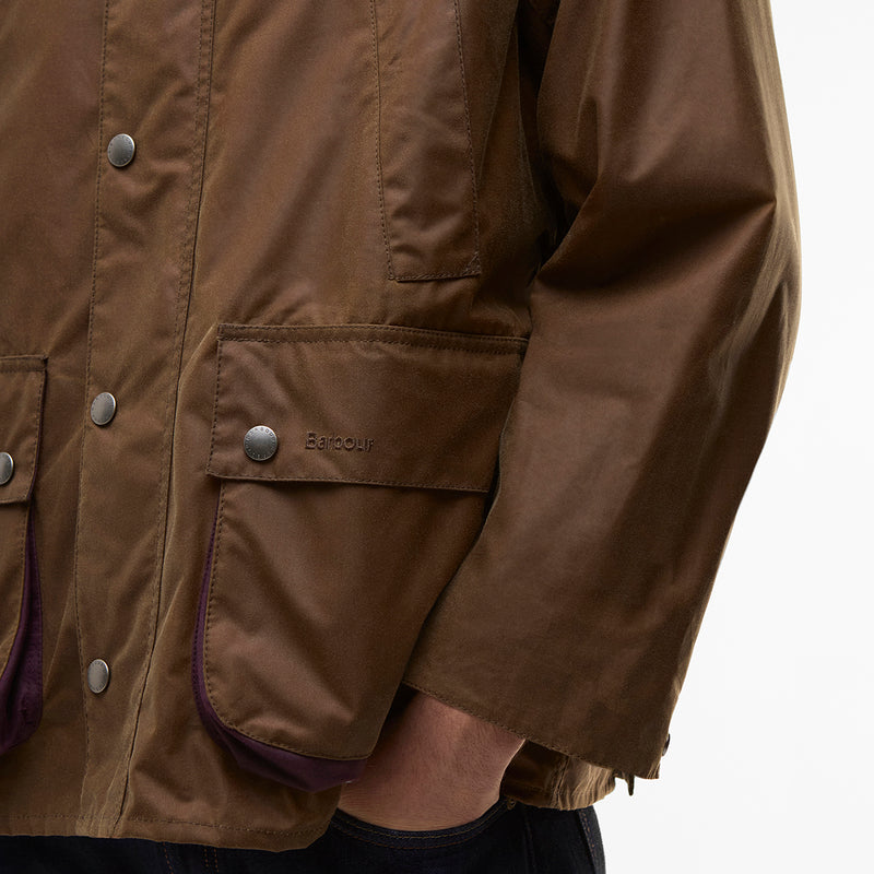 Paul Smith loves Barbour - Tan Oversize Bedale Wax Jacket