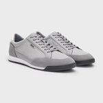 Boss - Nitan Trainers in Medium Grey