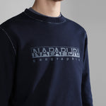 Napapijri - B-Santiago Sweatshirt in Navy - Nigel Clare