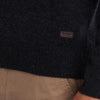 Barbour - Patch Crew Neck Sweater in Charcoal - Nigel Clare