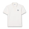 Lacoste - Classic Fit Signature Print Polo in White